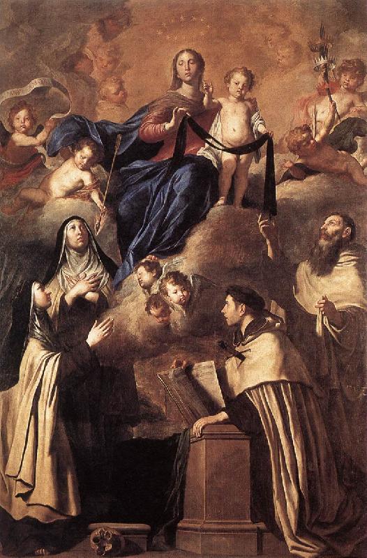 NOVELLI, Pietro Our Lady of Mount Carmel af oil painting picture